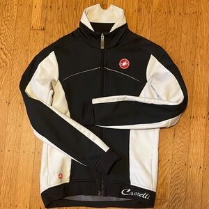 Castelli Women’s Black and White Winter Cycling Jacket